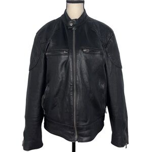 Decimal leather jacket🖤